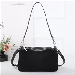 Женская сумка, замша, MIRONPAN  25055 Черный