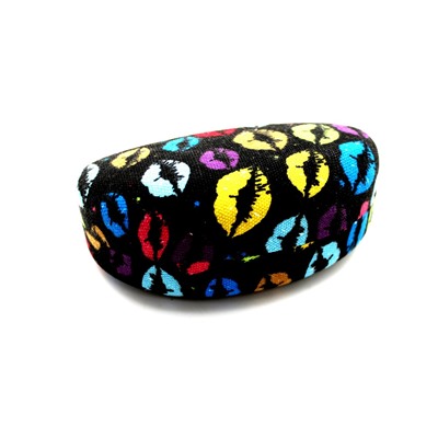 Футляр солнце №24 губы черный цветной