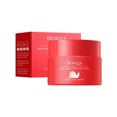 Крем для лица С УЛИТКОЙ BIOAQUA, 60 гр