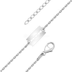 Серьги из серебра родированные 925 пробы 420-10-549р