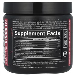 JNX Sports, Потрошитель! Fat Burner, малиновый лимонад, 150 г (5,3 унции)