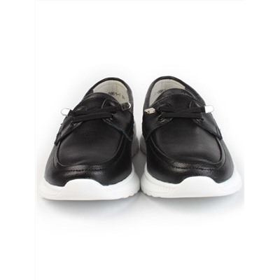 03-ZL-8861-1 BLACK Полуботинки женские (натуральная кожа)