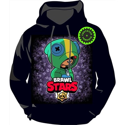 Толстовка Brawl Stars Леон 1071