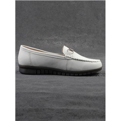 06-DYL121-2 MILK Туфли женские (натуральная кожа)