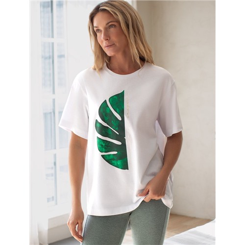 Футболка из премиального хлопка с авторским принтом Рост 170, Размер 48, Цвет белый_inspire