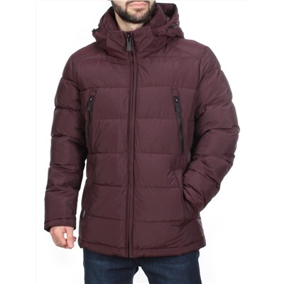 4707 BURGUNDY Куртка мужская зимняя ROMADA (200 гр. холлофайбер)