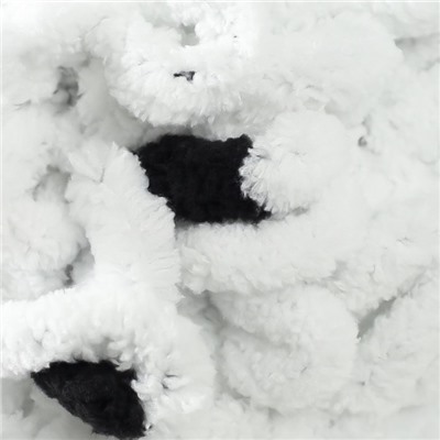 Плюшевая пряжа для вязания руками ALIZE, Puffy color, 100% микрополиэстер, 9 м/100 г, (6450)
