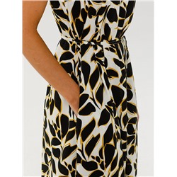 Платье макси с карманами