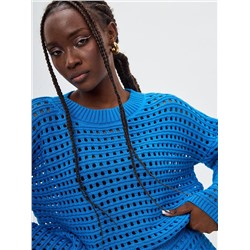 Джемпер SLIM, Лазурный