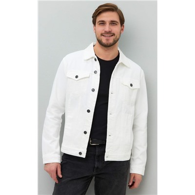 Куртка джинс F411-1257 white