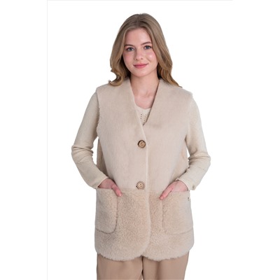 Жилет женский Комфорт Карамель