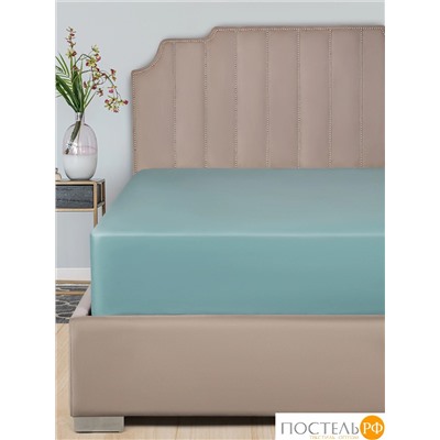 DOME ФАРОСТА зел Простыня 230х250 (см), 1пр., хл/сат