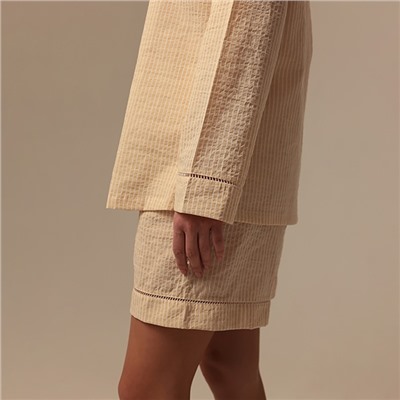 Сорочка ночная женская SL HOME Basic, бежевая