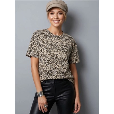 Футболка OVER SIZE (замша)