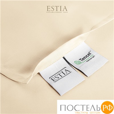 Estia ОРНЕЛЛА экрю КПБ 145х205-2/240х260-1/50х70-2/70х70-2, 7 пр., тенсель