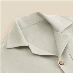 Костюм детский домашний (рубашка и шорты) SL HOME, размер 32 (110-116 см), светло-зелёный