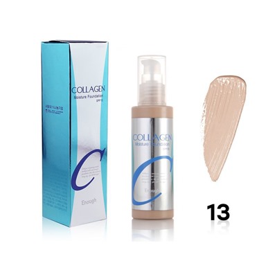 Тональная основа с коллагеном "Enough Collagen Moisture Foundation SPF 15" тон 13