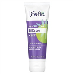Life-flo, BiEstro, крем для тела, без отдушки, 112 г (4 унции)
