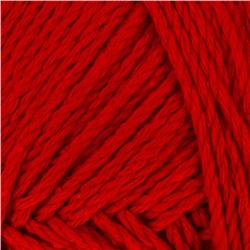 Пряжа для вязания спицами, крючком «Камтекс. Мягкий хлопок», 70% хлопок, 30% нейлон, 220 м/100 г, (046 красный)
