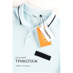 Рубашка-поло с длинным рукавом для мальчика Happyfox