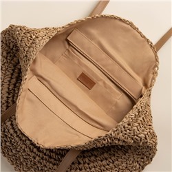 Сумка женская SL Home, ручное плетение, хлопок, длина ручек 30 см, 45×43 см