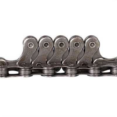 Велосипедная цепь SUMC 10 speed SX10GY 1/2"x11/128"/116L ГОСТ 30442-97 ISO 9633 /уп 50/