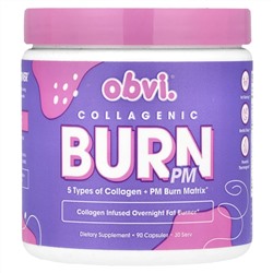 Obvi, Collagenic Burn PM, 90 капсул