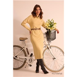 NiV NiV fashion 916 солнечно-жёлтый, Платье