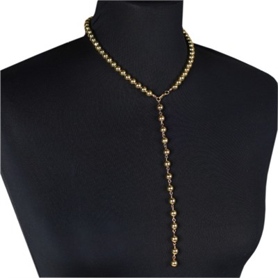 Колье / 6201-Gold /уп 12/