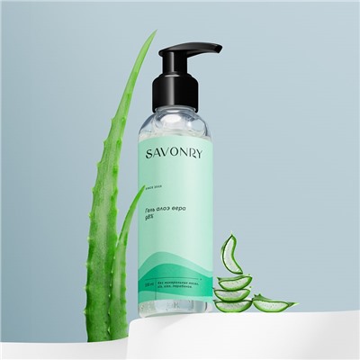 Гель алоэ вера для лица и тела 98%, 150мл