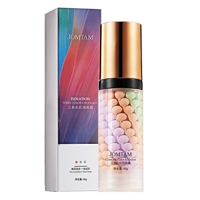 Выравнивающая трехцветная увлажняющая основа JOMTAM Color Senana