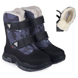 Ботинки зима Bottilini 300(53) Ш черн/сер ( 2,5)