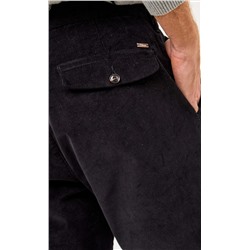Брюки вельвет Р321-0800 l.black