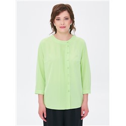 Блуза со смещённой застёжкой