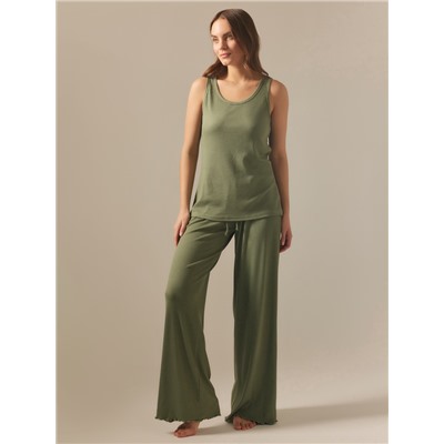 Майка домашняя женская SL HOME Soft Home, оливковая