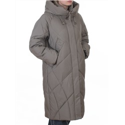 A620 OLIVE Пальто зимнее женское (200 гр. био-пух)