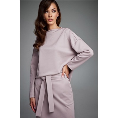 DiLiaFashion 0883 пыльная_роза, Юбка,  Джемпер