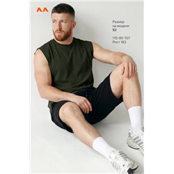 Мужская футболка оверсайз без рукавов Happyfox