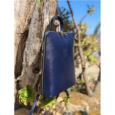 AB.Z PELLE MOCHILA VERA PELLE (590) Marino