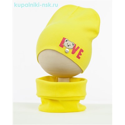 02-23-LT Комплект (колпак+снуд) (50-52)