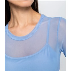 Топ #КТ202 (12), голубой