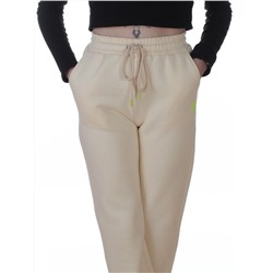 2617 MILK Брюки спортивные утепленные женские (85% хлопок, 10% полиэстер, 5% спандекс)