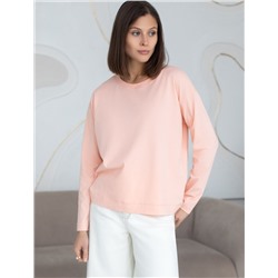 Базовый лонгслив из премиального хлопка с эластаном