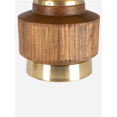 Столик журнальный «Грильяж», 76×76×51 см, железо, дерево