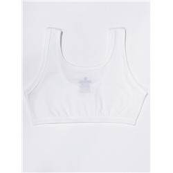 4768-01 Топ для девочки белый (BAYKAR)