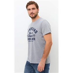 Футболка мужская с принтом F111-06b-586 серая