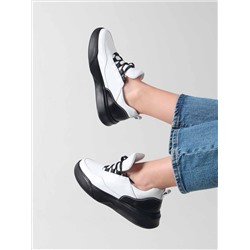 Кроссовки ED'ART 155.2104'bl. Белый черный