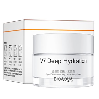 *BIOAQUA V7 DEEP HYDRATION крем для лица с тонирующим эффектом, 50 г.