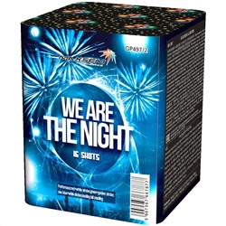 Фейерверк GP497/2 Звёздная ночь / We are the night (0,8" х 16)