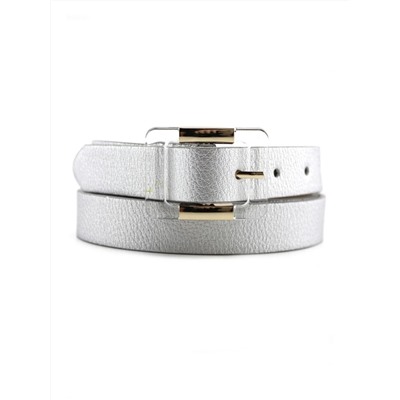Женский ремень Ж25 Chrome KSL-A-7 рамка серебро Ж25084-0008